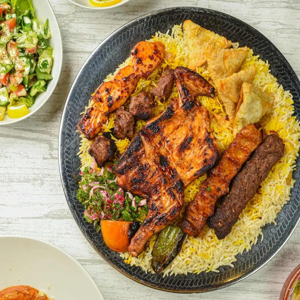 عرض صينية مشويات